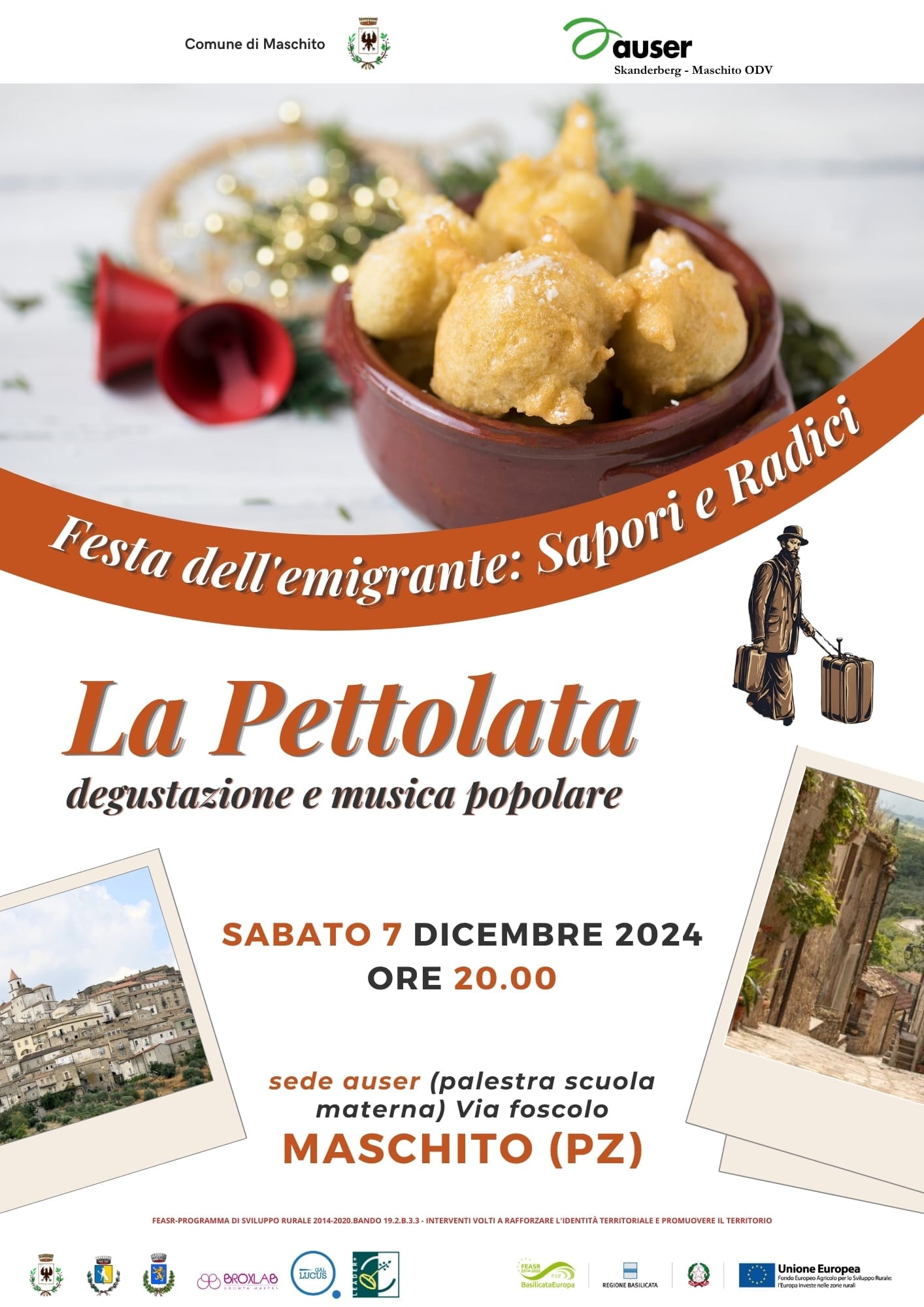 Festa dell’Emigrante Sapori e Radici. La Pettolata a Maschito